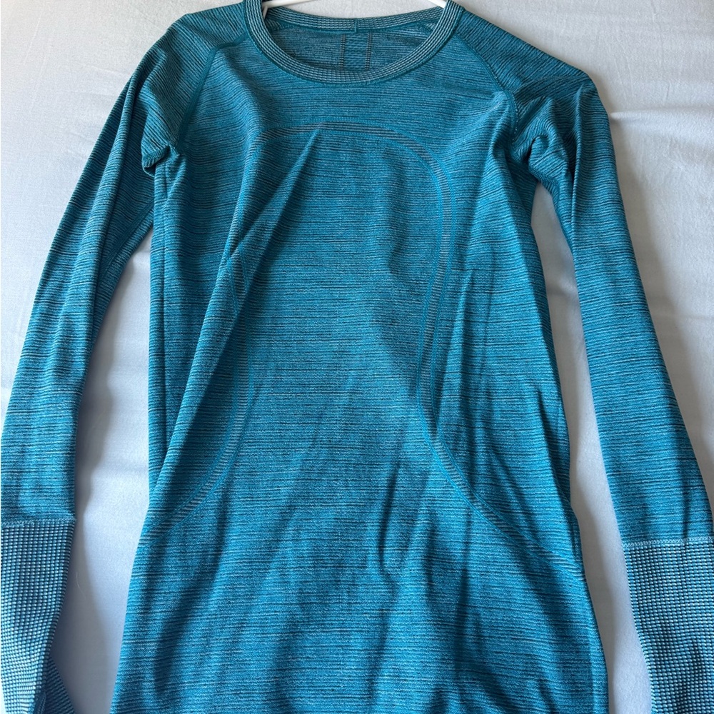 Lululemon Blue Swiftly Tee